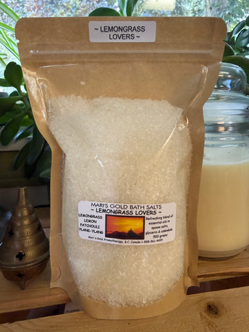 Lemongrass Lovers Bath Salts - 500 gr