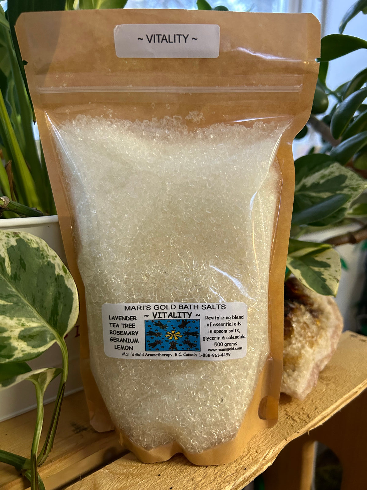 Vitality Bath Salts - 500 gr