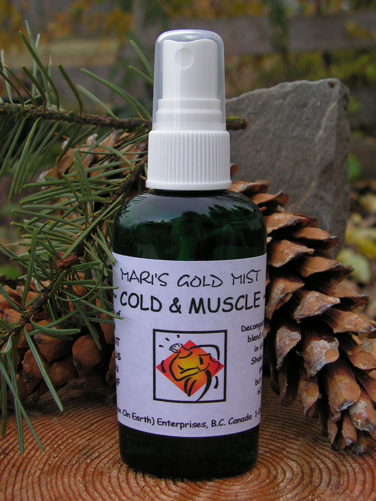 Cold & Muscle Mist - 60 ml – Mari's Gold Aromatherapy