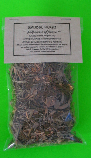Smudge Herbs - Potpourri of Peace